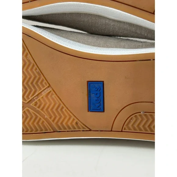 Keds Center II Tan Canvas Low Top Sneakers Womens Size 8 WF67057 - Picture 10 of 12